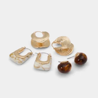 Aretes de aro Gligoni