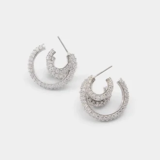 Aretes de aro Glitzys