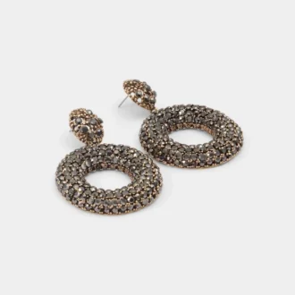 Aretes de aro Stonebrooke