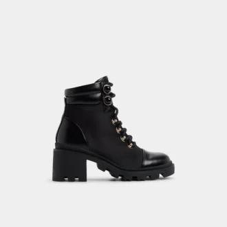 Bota con cordones Mariettia, suela con tacos