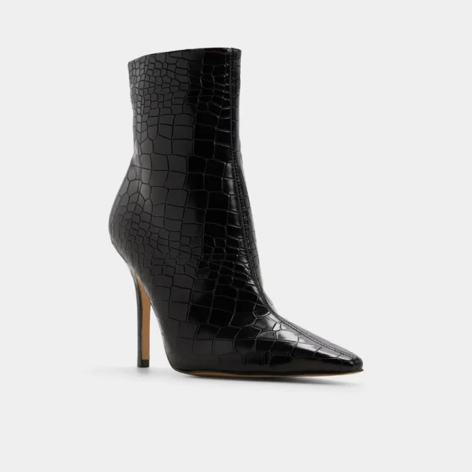 Bota de tobillo Eoweaveth, tacón de aguja