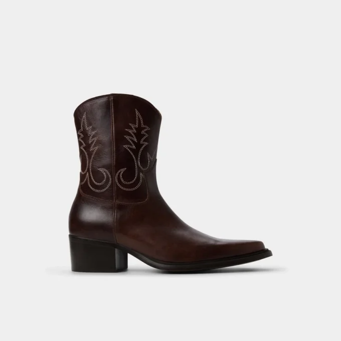 Bota de tobillo Guthrie, tacón grueso