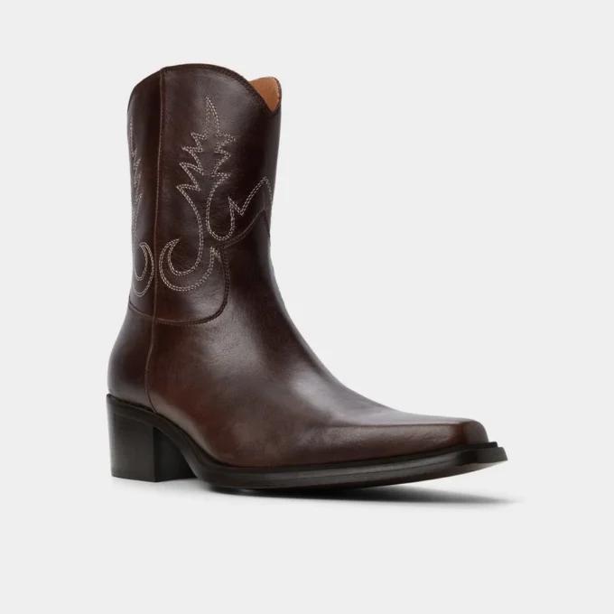 Bota de tobillo Guthrie, tacón grueso