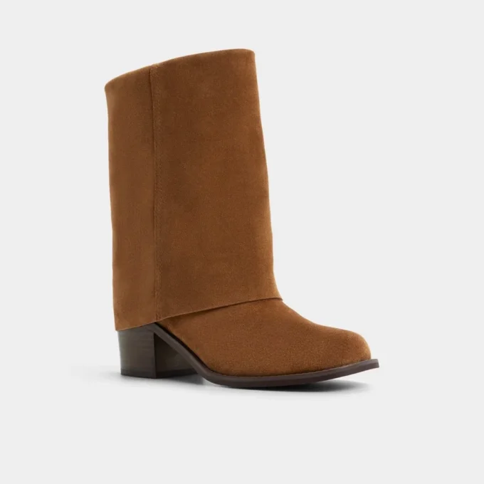Bota de tobillo Nolya, tacón de bloque Bota de tobillo Nolya, tacón de bloque