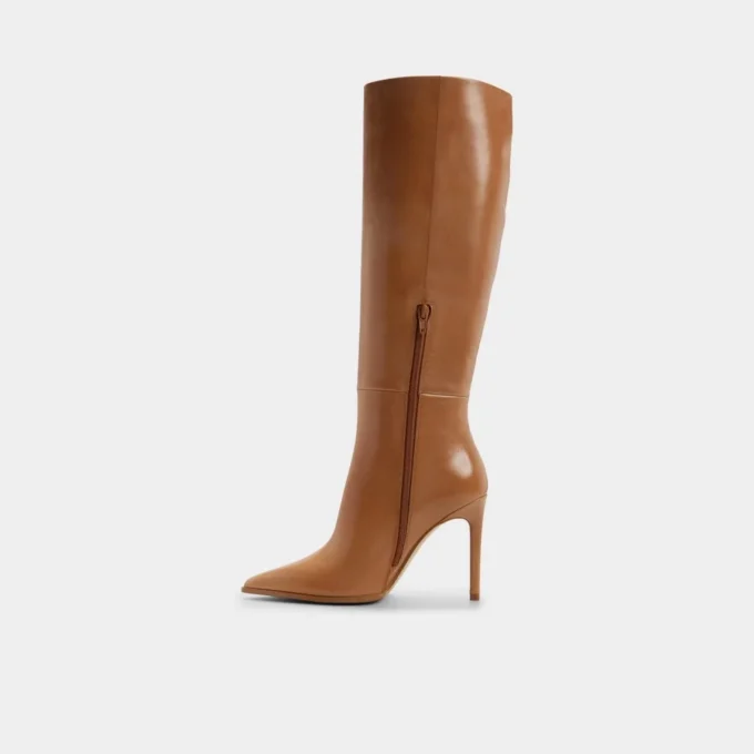 Bota hasta la rodilla Alabrenda, tacón de aguja Bota hasta la rodilla Alabrenda, tacón de aguja