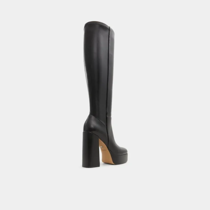 Bota hasta la rodilla Albie, con plataforma Bota hasta la rodilla Albie, con plataforma