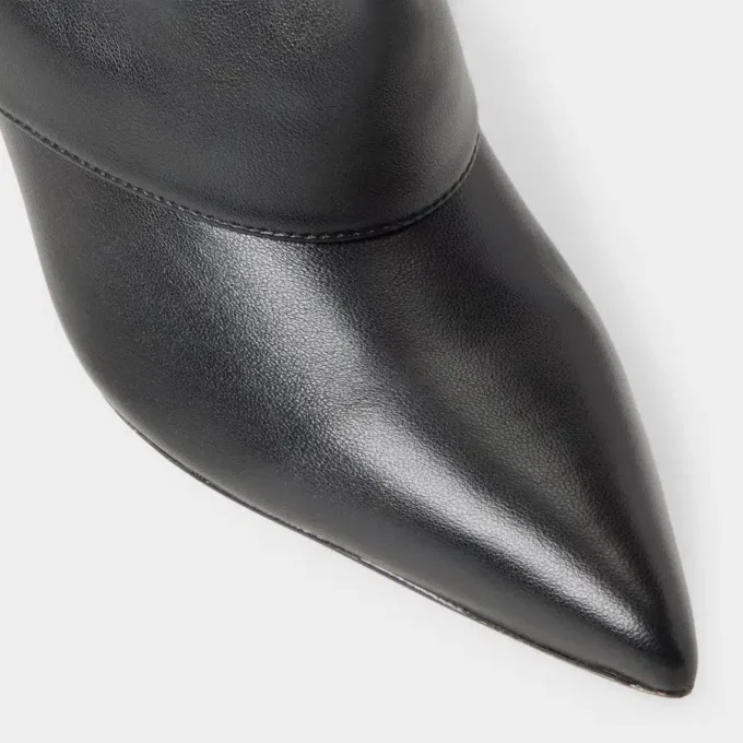 Bota hasta la rodilla Aseader, tacón de aguja Bota hasta la rodilla Aseader, tacón de aguja
