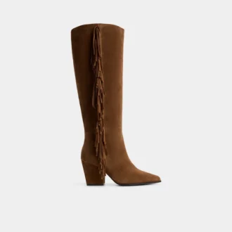 Bota hasta la rodilla Kaelya-wc, pantorrilla ancha