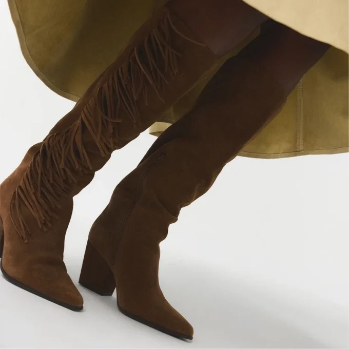 Bota hasta la rodilla Kaelya-wc, pantorrilla ancha Bota hasta la rodilla Kaelya-wc, pantorrilla ancha
