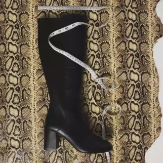 Bota hasta la rodilla Satori-wc, pantorrilla ancha