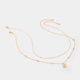Collar con forma de lágrima