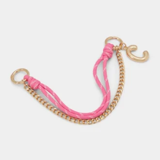 Dije para bolso con letras