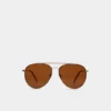 Gafas de sol de aviador Laromaw