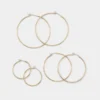 Juego de aretes Dailyhoops