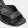 Mule con tacón Lisia, tacón grueso