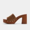 Mule con tacón Taylia, plataforma