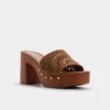 Mule con tacón Taylia, plataforma