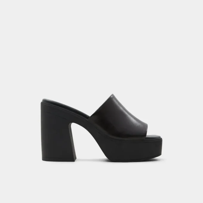 Mules con tacón Maysee, plataforma