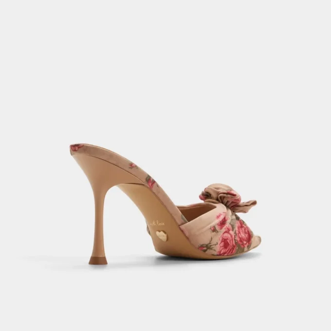 Mules con tacón Rosalina, tacón de aguja Mules con tacón Rosalina, tacón de aguja