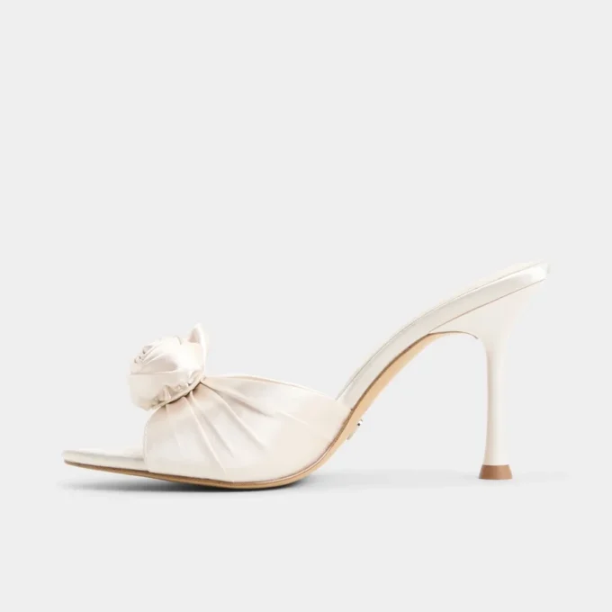 Mules con tacón Rosalina, tacón de aguja Mules con tacón Rosalina, tacón de aguja
