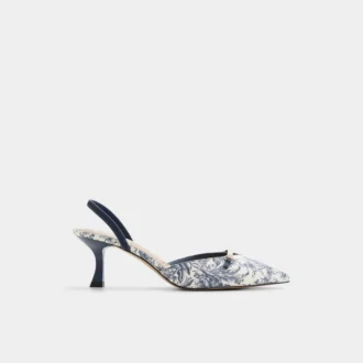 Nailah-xt Zapatos de tacón con talón abierto, tacón bajo