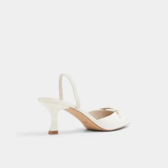 Nailah: sandalia con talón bajo, talón bajo