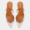 Nailah-xt Zapatos de tacón con talón abierto, tacón bajo