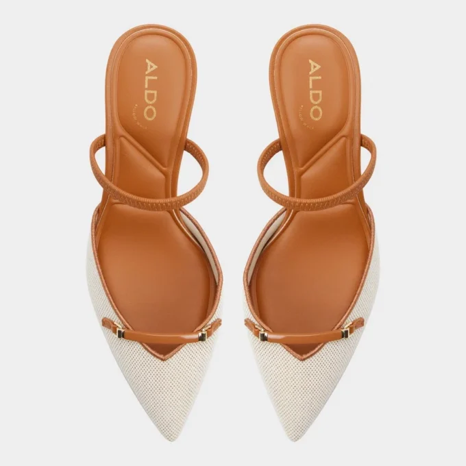 Nailah-xt Zapatos de tacón con talón abierto, tacón bajo