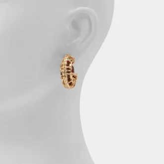 Pendientes de aro Cagedhoop