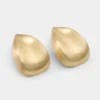 Pendientes llamativos de oro