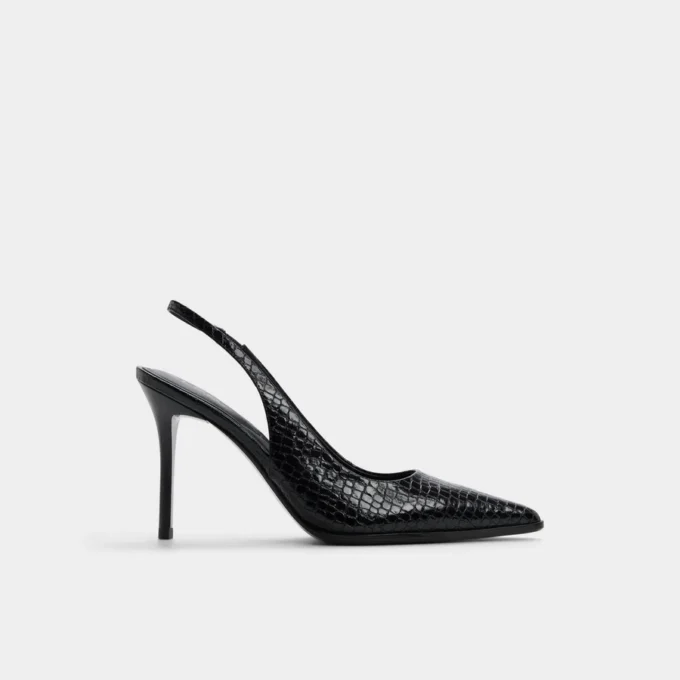 Re-samantha Zapatos de tacón con talón abierto, Tacón de aguja