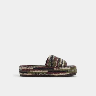 Sandalia Bohemina Slide, plataforma Sandalia Bohemina Slide, plataforma