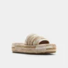 Sandalia Bohemina Slide, plataforma Sandalia Bohemina Slide, plataforma