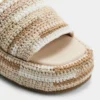 Sandalia Bohemina Slide, plataforma Sandalia Bohemina Slide, plataforma