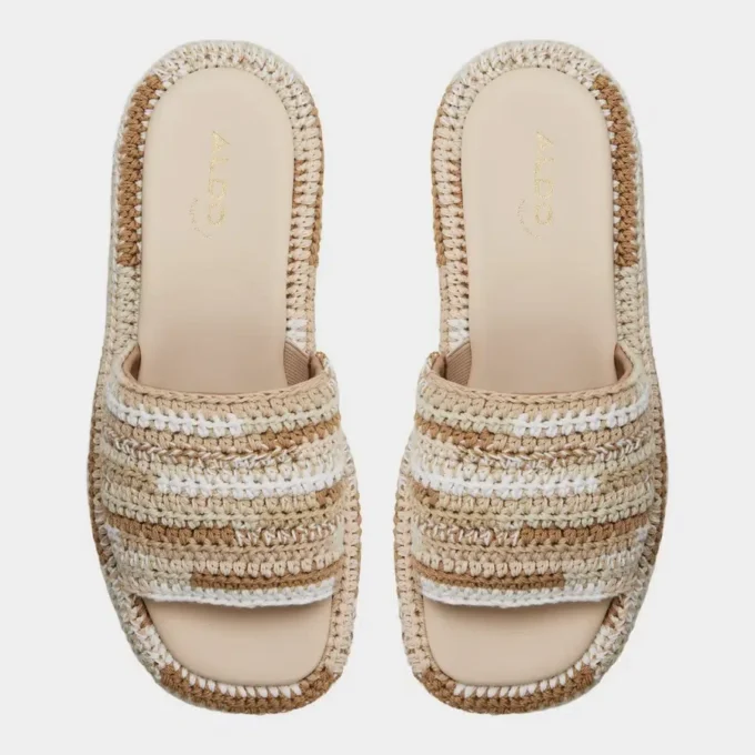 Sandalia Bohemina Slide, plataforma Sandalia Bohemina Slide, plataforma