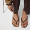 Sandalia de tiras con tacón bajo Jump