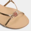 Sandalia plana de tiras Andrina