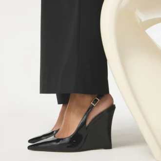 Stessywedge Zapatos de cuña con talón abierto Stessywedge Zapatos de cuña con talón abierto