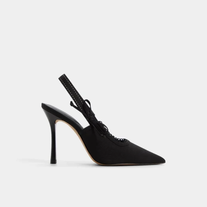 Tacón Hennie Slingback, tacón de aguja Tacón Hennie Slingback, tacón de aguja