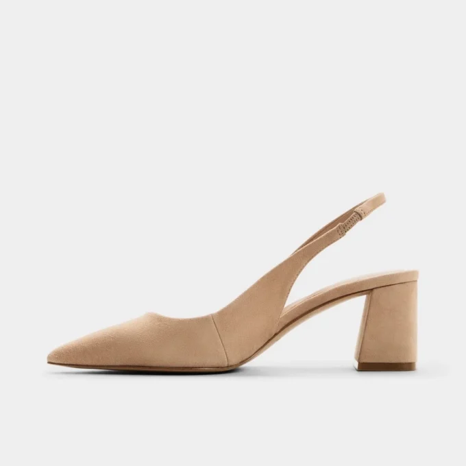 Uliana Slingback con tacón grueso, Tacón grueso