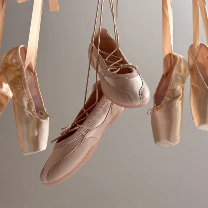 Zapatillas de ballet Arabelia, suela de running Zapatillas de ballet Arabelia, suela de running