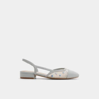 Zapatos de tacón alto con talón abierto Clementinne, tacón grueso