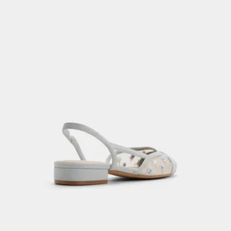 Zapatos de tacón alto con talón abierto Clementinne, tacón grueso