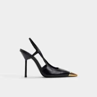 Zapatos de tacón con talón abierto y tacón de aguja Feronia