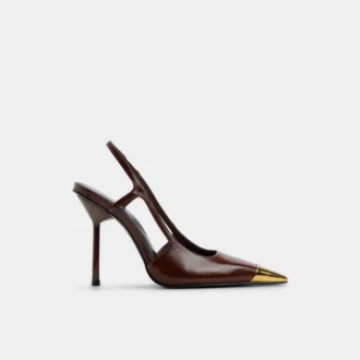 Zapatos de tacón con talón abierto y tacón de aguja Feronia